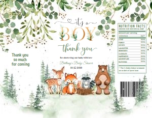W206 - Woodland chip bag: W206 - Woodland chip bag