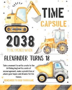 C1 - Construction time capsule design preview