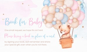 B105 - Teddy bear Balloon book for baby: B105 - Teddy bear Balloon Bundle