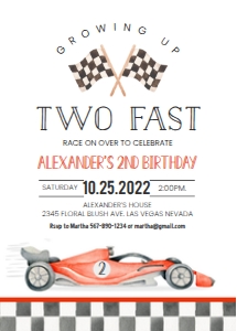 FA02 - Two fast invitation: FA02 - Two fast invitation