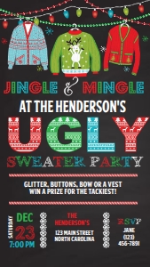 Ugly Sweater Evite: Ugly Sweater Evite