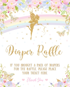 Rainbow Fairy Tabletop Sign Bundle design preview