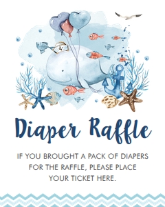 Whale Nautical Tabletop 8"x10" Signs Value Bundle design preview