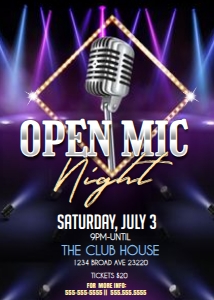 Open Mic 1: Open Mic