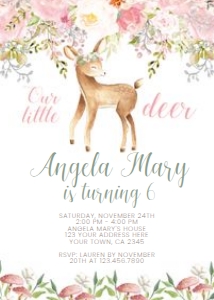 Deer-Invitation001 design preview