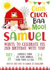 Farm Birthday Party Invitation - www.printerfairy.com: Farm_Invitation003