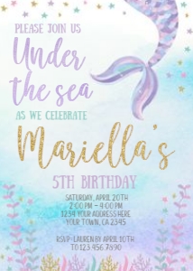 Mermaid_Invitation005 design preview
