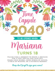 Fiesta Floral Time Capsule - www.printerfairy.com: Fiesta_Floral Time Capsule
