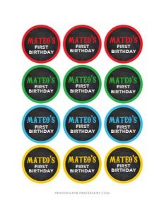 Fiesta Toppers design preview