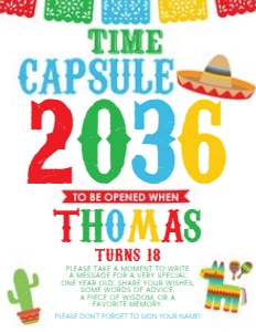 Fiesta Time Capsule - www.printerfairy.com: Fiesta_Time Capsule-Sign001