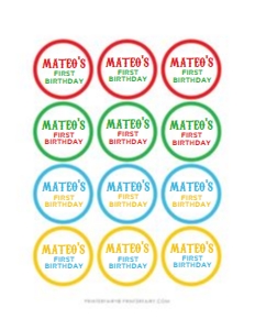 Fiesta Toppers design preview
