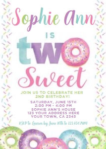 Donut-Watercolor-TWO design preview