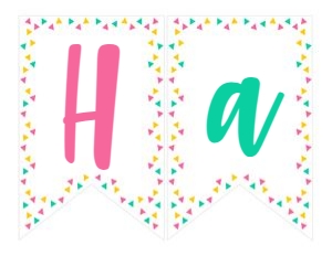 Pineapple Party Banner - www.printerfairy.com design preview