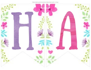 Sloth Party Banner - www.printerfairy.com design preview