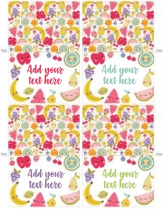 Tuttifrutti Food Tents - www.printerfairy.com design preview