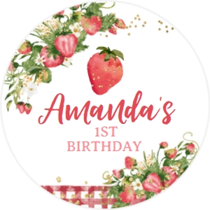 Strawberry Toppers - www.printwerfairy.com: Strawberry Toppers - www.printwerfairy.com