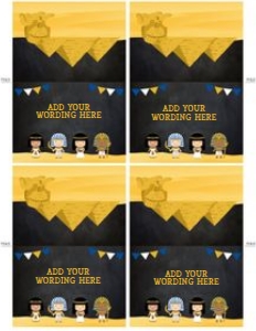 Egypt Food Tents - www.printerfairy.com design preview