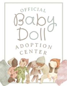 Doll Adoption Sign (green) - www.printerfairy.com design preview