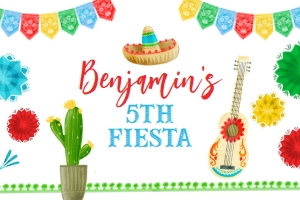 Fiesta Gable Box (Red & White) - www.printerfairy.com design preview