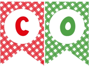 Farm Birthday Banner (Red) - www.printerfairy.com design preview