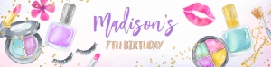 Spa Water Bottle Label (pink, purple) - www.printerfairy.com: Spa Water Bottle Label (pink, purple) - www.printerfairy.com
