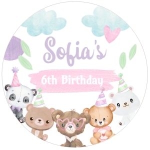 Bear Adoption Toppers - www.printerfairy.com design preview