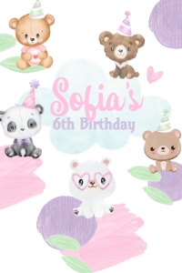Build a Bear Drink Pouch Label  - www.printerfairy.com design preview