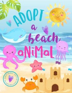 Sand Party Adoption Set (pink, blue, yellow) - www.printerfairy.com design preview