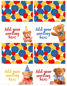 Bear Food Tents - www.printerfairy.com design preview