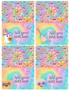 Groovy Food Tents - www.printerfairy.com design preview
