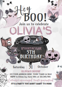Party Brewing Birthday Invitation - www.printerfairy.com design preview