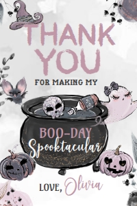Party Brewing Thank You Card - www.printerfairy.com design preview
