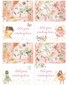 Fairies Food Tents - www.printerfairy.com design preview