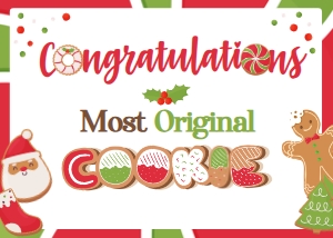 Christmas Congratulations - www.printerfairy.com design preview