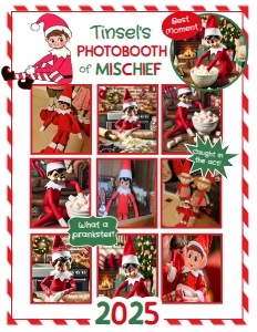 Christmas Elf Photobooth of Mischief - www.printerfairy.com design preview