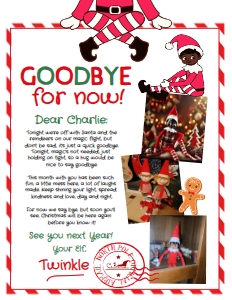 Christmas Elf Goodbye Letter_with photos_2 - www.printerfairy.com design preview