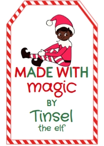 Christmas Elf Favor Tag_4 - www.printerfairy.com: Christmas Elf Favor Tag_4 - www.printerfairy.com