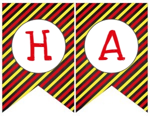 Firetruck Birthday Banner (black) - www.printerfairy.com: Firetruck Birthday Banner (black) - www.printerfairy.com