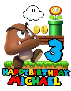 Mario-Bros Caketopper 2: Mario-Bros Caketopper 2