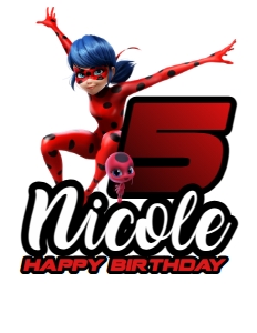MiraCulous  Cake Topper 103: aCulous  Cake Topper 103