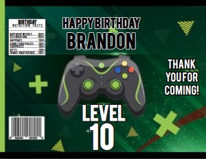 Gamer Chip Bag Green 1: Gamer Chip Bag Green 1