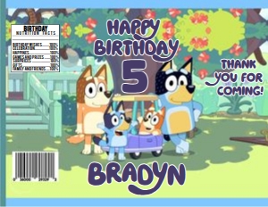 Bluey Chip Bag 112: Bluey Chip Bag 112