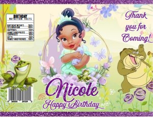 The Princess and the Frog Chip Bag: The Princess and the Frog Chip Bag
