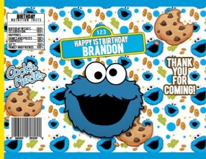 Monster Cookies Chip Bag 2 design preview