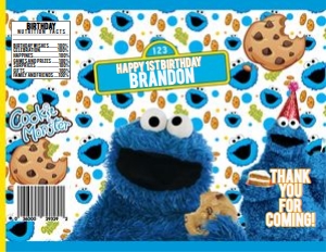 Monster Cookies Chip Bag 1: Monster Cookies Chip Bag 1