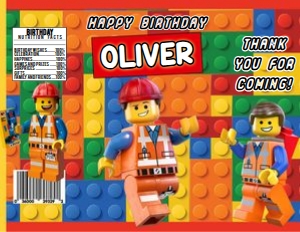 Lego Chip Bag 123 design preview