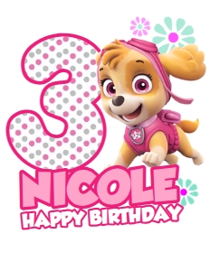 Paw PAtrol Girls cake topper 7: Paw PAtrol Girls cake topper 7