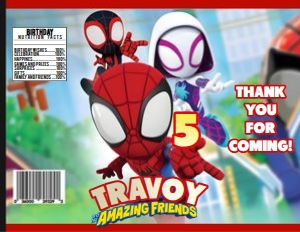Spidey and His Amazing Chip Bag 3 design preview