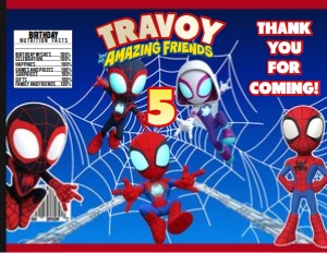 Spidey and His Amazing Chip Bag 1 design preview