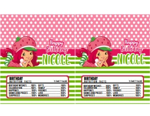 Strawberry_candywrapper: Strawberry Shortcake candywrapper 1